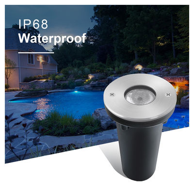 Lumière sous-marine LED extérieure RGB basse tension RGB 3W 1W LED IP68 étanche