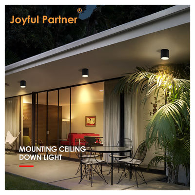 Plafond extérieur Intérieur IP65 8w Surface montée en forme de cylindre Cool Blanc 4000K LED Uplights Certificat CE ROHS