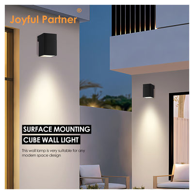 Lampes murales extérieures imperméables à l'eau IP65 8W 45 degrés DC 24v Certificat CE SMD LED Casement en aluminium moulé