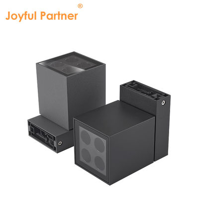 Lumières murales extérieures LED anti-rouille en aluminium IP65 6000K Noir et blanc Couleur du boîtier Conception OEM