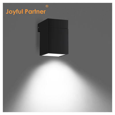 Lumières murales extérieures LED anti-rouille en aluminium IP65 6000K Noir et blanc Couleur du boîtier Conception OEM