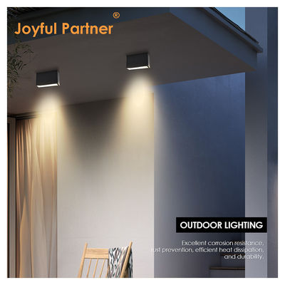 Lumières anti-éblouissement profondes Lumières de plafond IP65 Résistant à l'eau Aluminium Housing Up Down Wall Light Surface montée Lampade murale décorative