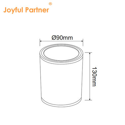 12W COB LED Downlight Cylindre Monture murale de lumière Conception compacte Fixation de surface pour une application extérieure