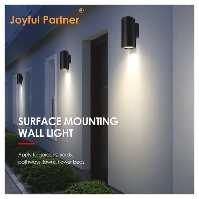 Lumière murale COB Cree LED 6W 10W Corps en aluminium extrudé Couverture en verre trempé étanche à l'eau DC 24V
