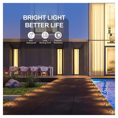 IP67 Ultra-mince lampe à fond enfouie 12V 24V étanche à l'eau