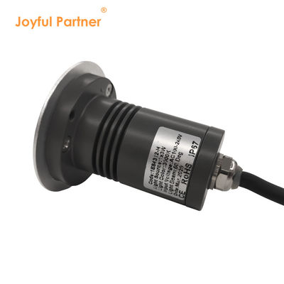 IP67 Disque sur les lumières souterraines 100-240VAC LED monocouleur étanche à l'eau avec boîte arrière en plastique