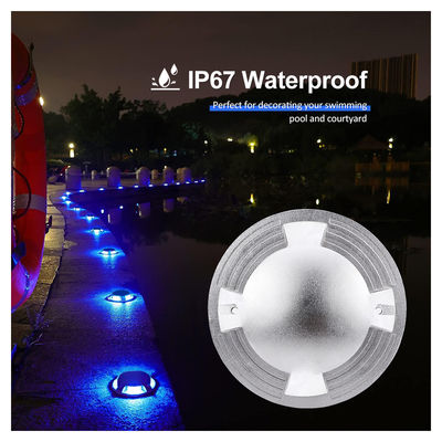 Joyeux étanche à l'eau éclairage LED encastré en aluminium pur 6063 boîtier Un deux quatre façons émission latérale