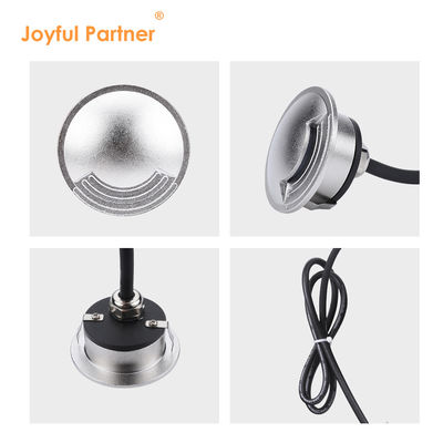 2W IP67 LED Lumières extérieures ultra minces de diamètre 55 mm SMD LED Walkover avec boîtier en aluminium