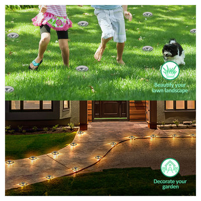 2W IP67 LED Lumières extérieures ultra minces de diamètre 55 mm SMD LED Walkover avec boîtier en aluminium