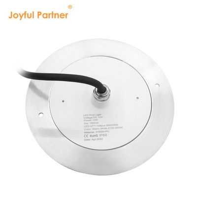 DC12V Voltage constant 10W sous-marine plongée LED lumières de piscine 160 * 7,5 mm Avec télécommande APP