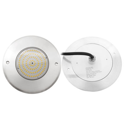 Lumières LED immersibles pour piscine IP68 entièrement scellées étanches à l'eau en une seule couleur DIA160*H7.5mm avec certification CE