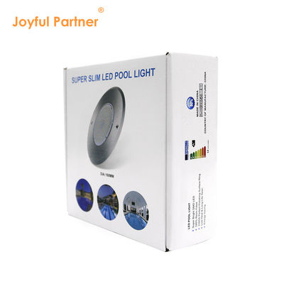 IP68 étanche à l'eau, monocouleur, entièrement scellée 160*7,5 mm Ultra Slim Pool Submersible LED Lumières avec certification CE