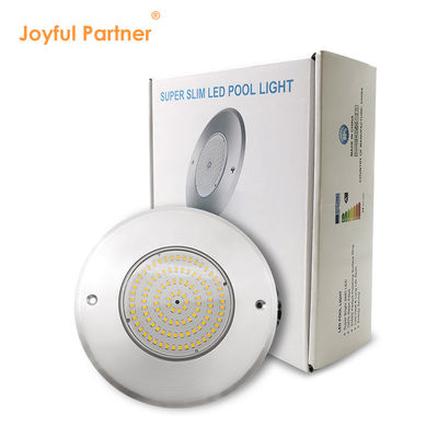 Lumières LED immersibles pour piscine IP68 entièrement scellées étanches à l'eau en une seule couleur DIA160*H7.5mm avec certification CE