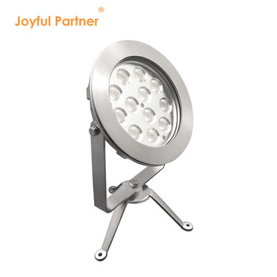 Lumière LED extérieure IP68 en acier inoxydable DMX512 RGBW 12w pour une utilisation sous-marine