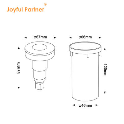Lumière extérieure de haute qualité de petite taille Ip68 Étoile Dc24V Lumière souterraine