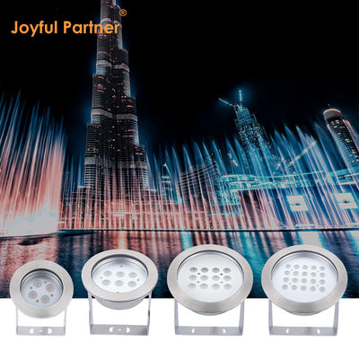 12 volts d'entrée IP68 étanche piscine LED lumières LED lumière sous-marine
