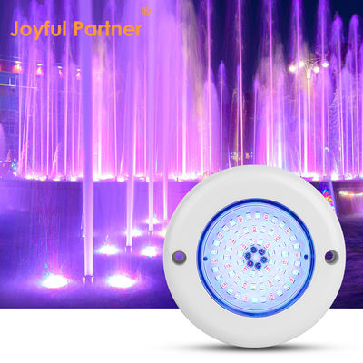 Lampes de piscine montées sur le mur Par56 avec matériau ABS PC Dia 110mm 6W 10W IP68 étanche AC12v Conducteur de courant contenant intégré