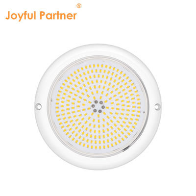 Lumière de piscine LED RGB AC12v Voltage Résine remplie Plat RGB ABS Corps chaud Blanc usine personnalisée
