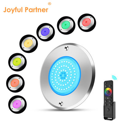 RGB Ultra Slim IP68 éclairage de piscine LED SS316L boîtier de type intégré SMD2835