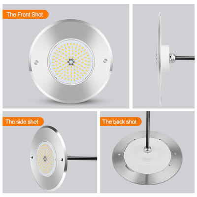 PAR56 LED Pool Light DIA160MM*32MM 10W AC12V 316 Matériau en acier inoxydable Intégré pilote de courant constant