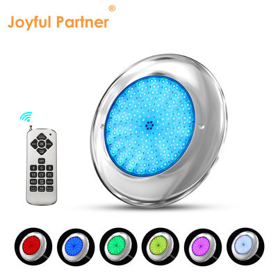 Lumières de piscine joyeuses 12v AC Mise à niveau de la puce SMD couleur RGB IP68 Tout ensemble de conception pour piscine en béton
