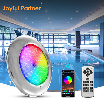 Lumière de piscine 18 watts 35 watts Résine remplie AC12V SS316L+ABS DIA280mm Pour piscine en béton