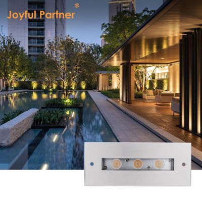 SS316L Lumière sous-marine Lumière de piscine linéaire Blanche chaude LED Lumière souterraine
