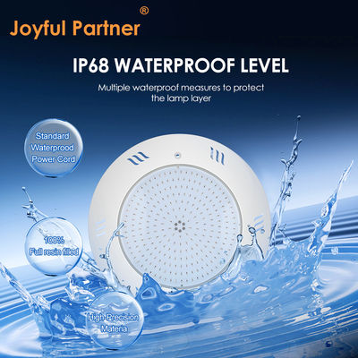 Éclairage de piscine à LED monté sur le mur 260 * 40mm AC12V 42w télécommande avec boîtier ABS style moderne