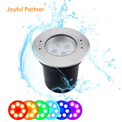 Lumières de piscine sous-marine LED 4W 8W 12W 24VDC IP68 étanche en acier inoxydable 316 RGB 3in1 pour piscines