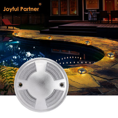 Lumière de pont souterraine 12/24DC IP67 étanche à l'eau 3W OSRAM SMD LED à couleur unique CE ROHS Avec garantie de 2 ans