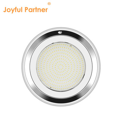 Lumière de piscine sous-marine AC12V d'acier inoxydable à changement de couleur murale montée en RGB ø280*35mm