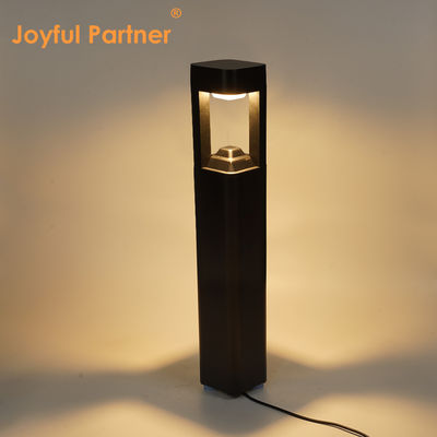 Éclairage des montants de paysage AC110-265V en aluminium enduit de poudre L120*W120*H300MM Pour la décoration routière