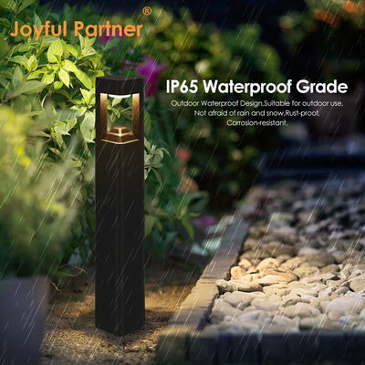 Éclairage de jardin AC110-265V Corps en aluminium L120*W120*H300MM Haute efficacité pour la décoration