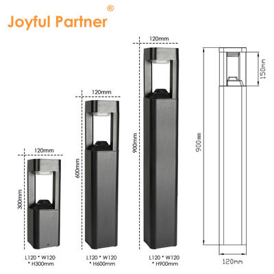 LED Street Garden Light avec hauteur 600 mm et options de personnalisation de couleur disponibles