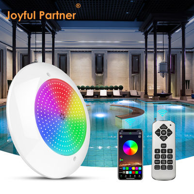 Piscine submersible Lumière LED murale d'usine montée 260 mm * 40 mm couleur RGBW par télécommande