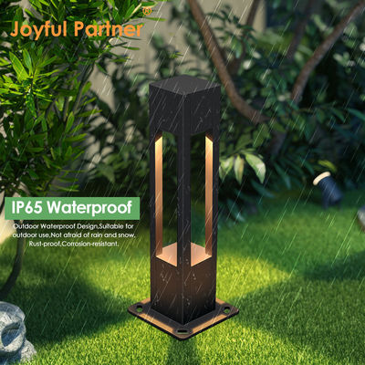 L'éclairage extérieur de paysage à bollard 160*160*800MM Bridgelux LED 3000K 10w avec garantie de deux ans