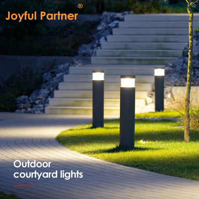 CE RoHS Approuvé IP65 étanche à l'eau dans les jardins extérieurs Les feux de chemin de jardin DC 24v Bridgelux LED 3000K DIA 108MM avec traitement anti-rouille