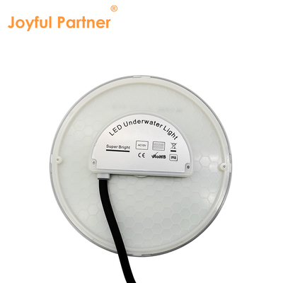 Panneau lumineux de piscine LED rempli de résine époxy Blanc chaud PAR56 Bulbe de remplacement ø178*25mm