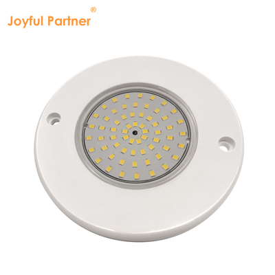 Lumières de piscine sous-marine DC12V 10W IP68 entièrement en plastique RGB 100% contrôle synchrone