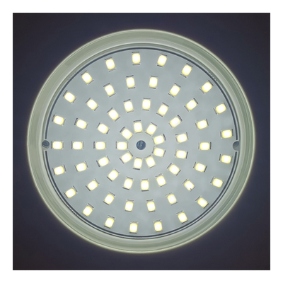 Lumières de piscine sous-marine DC12V 10W IP68 entièrement en plastique RGB 100% contrôle synchrone