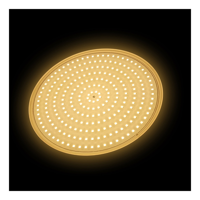 Réflecteur de projecteur de piscine rempli de résine 160mm DC12V 10W Entièrement en plastique SMD2835 108pcs Couleur RGBW Tension constante