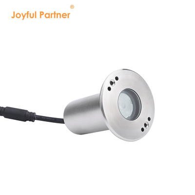 Mini LED Encastré Étanche 1W 12V DC 8° Angle de Faisceau Étroit IP68 Éclairage Paysager Extérieur