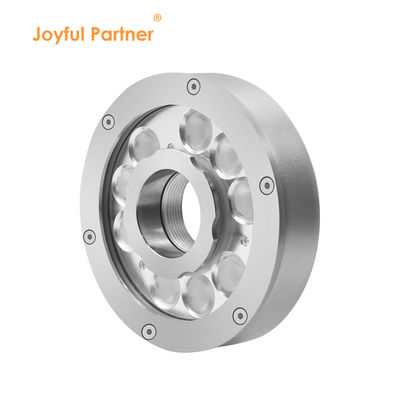 Lumières sous-marines à LED à fontaine imperméable à l'eau DC12V 24V en acier inoxydable DMX RGB pour piscine