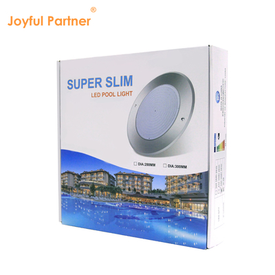 IP68 LED PAR56 Lumière de piscine RGB Changement de couleur 12VDC AC 35W DIA 280mm SMD2835 432pcs Avec le paquet de couleur