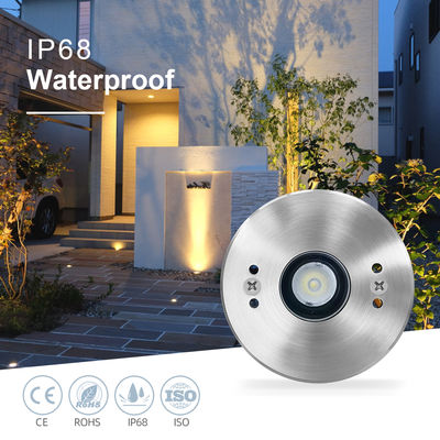 Projecteur subaquatique enterré IP68 3WRGB3en1 LED Acier inoxydable 316L DC24V Décoration pour piscine