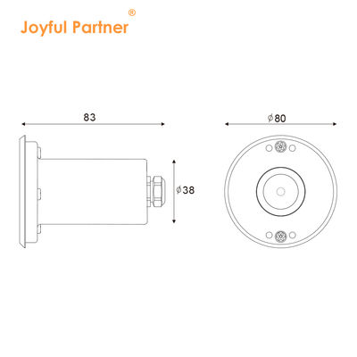 Projecteur subaquatique enterré IP68 3WRGB3en1 LED Acier inoxydable 316L DC24V Décoration pour piscine