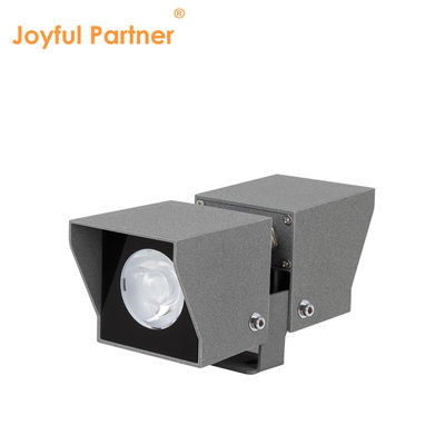 Lumière de jardin de point de courant alternatif 220V IP65 Ajoutez capot anti-éblouissement 2 * 3W Avec boîtes d'emballage