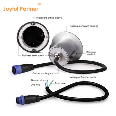 Étagère Mini LED Spot Lumières en aluminium tuyau SMD LED en retrait étape lumière avec l'accessoire d'installation