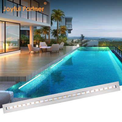 Lumière LED sous-marine Lumière linéaire RGBW 4in1 3 ans Garantie extérieure en acier inoxydable IP68