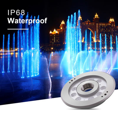 Lumière de fontaine de piscine LED Durable DC24V CE Certifié Passé Réservoir étanche SS316